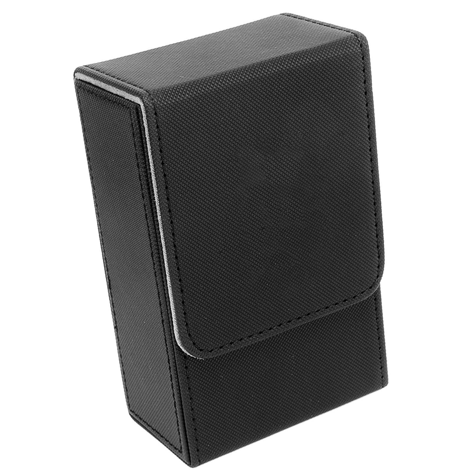 Estuche Para Cartas De Tarot De PU Con Diseño Sol Y Luna – Forro De Fieltro, Antideslizante, Tamaño 137x86x57 Mm, Almacena Hasta 95 Cartas, Regalo Elegante