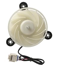 WR60X35365 الفريزر مبخر مروحة المحرك، ثلاجة مبخر مروحة المحرك مروحة DC12V يستبدل WR60X27189 لثلاجة الفريزر مروحة استبدال جزء المحرك استبدال