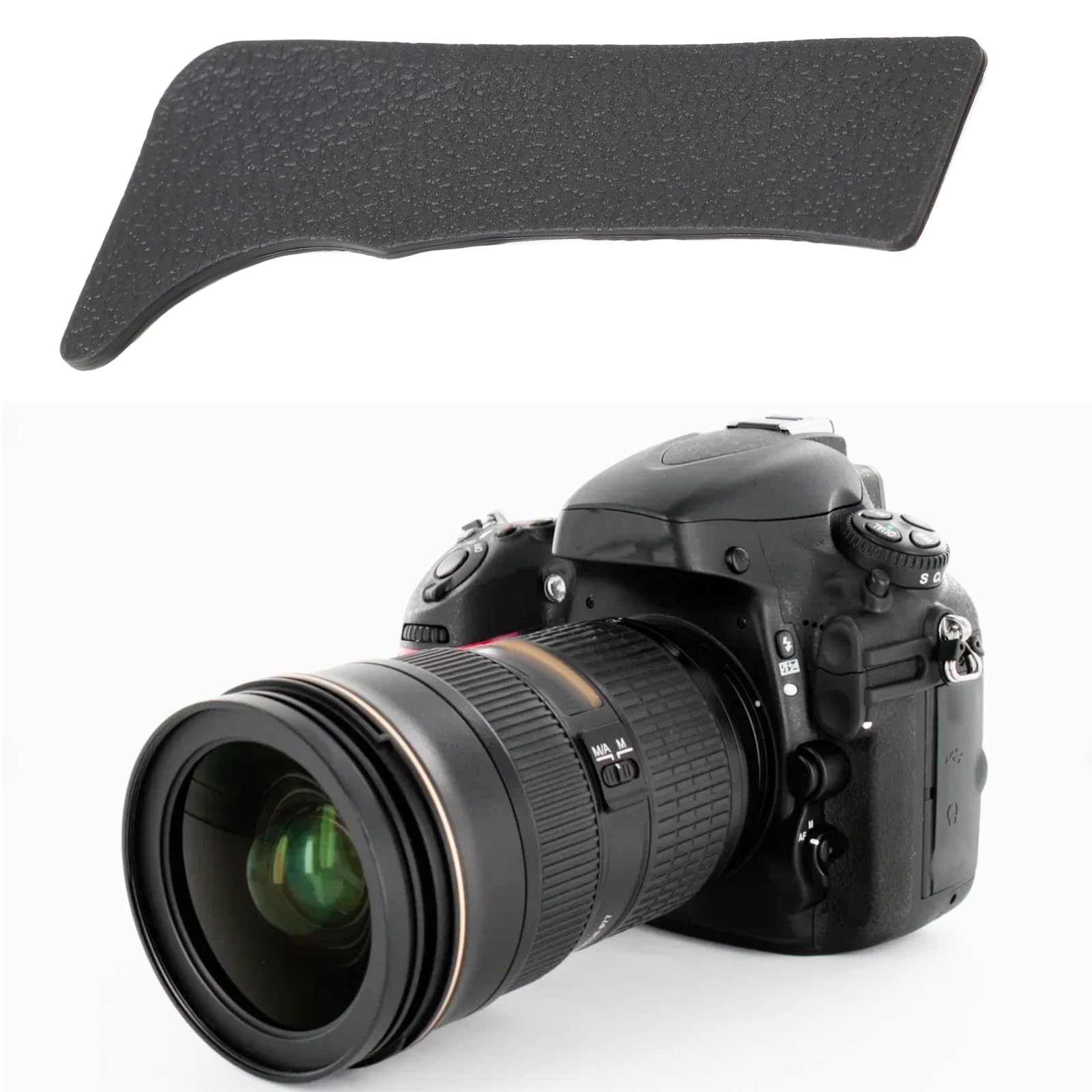 EMSea 2 szt. kamera kciuk tylna pokrywa gumowy uchwyt kompatybilny z Nikon D810
