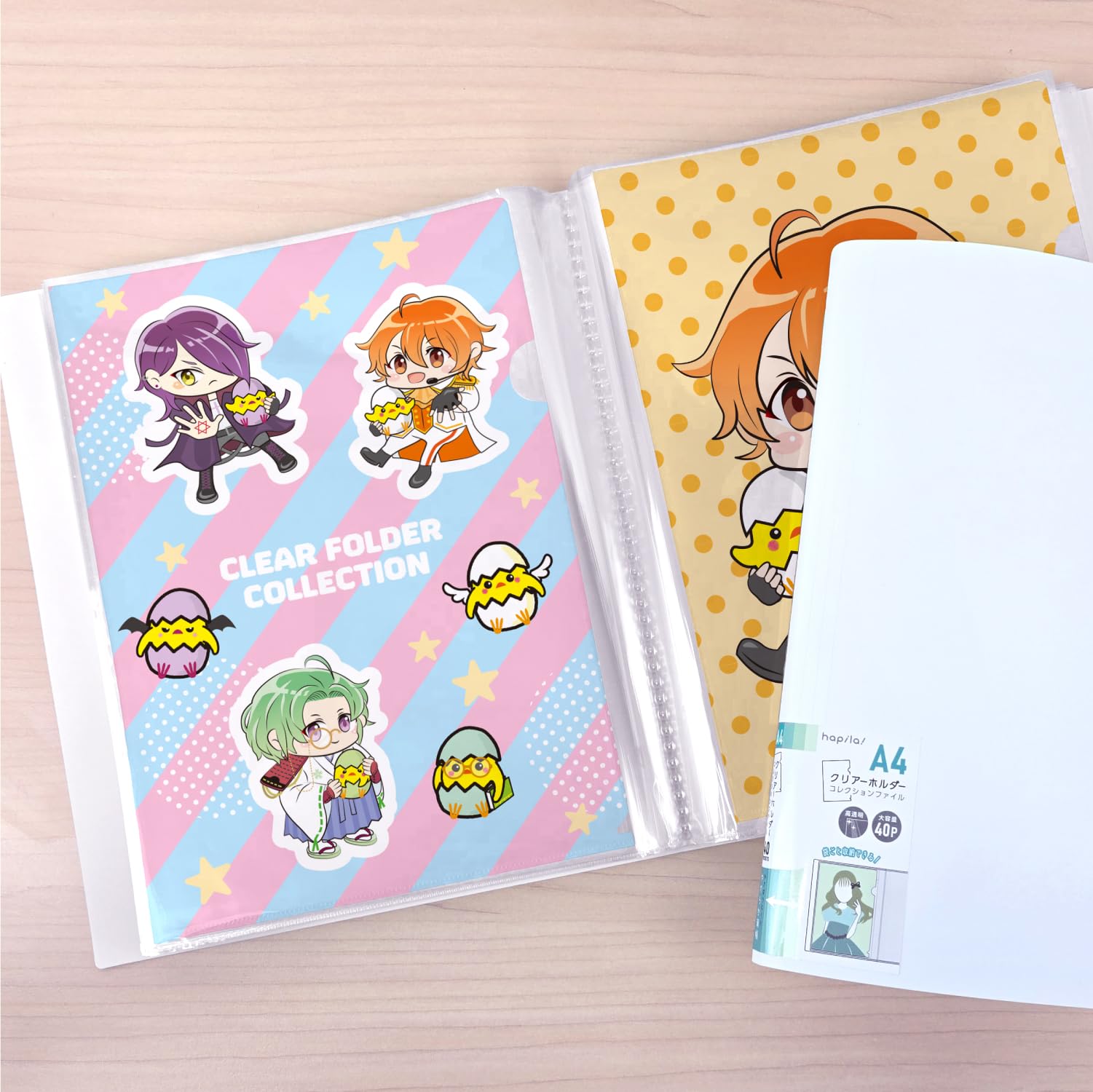 Amazon.co.jp: ハピラ クリアホルダーコレクションファイル A4 大容量