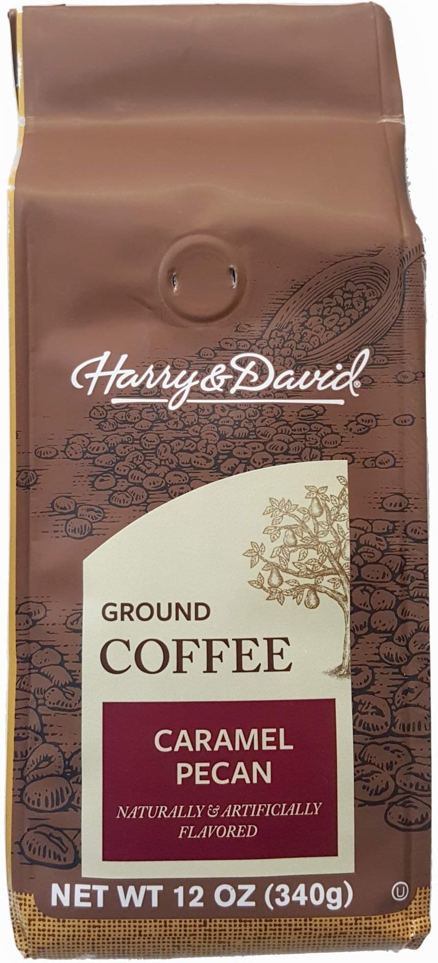 Harry & David Vanilla Creme Brulee Ground Coffee 12 oz