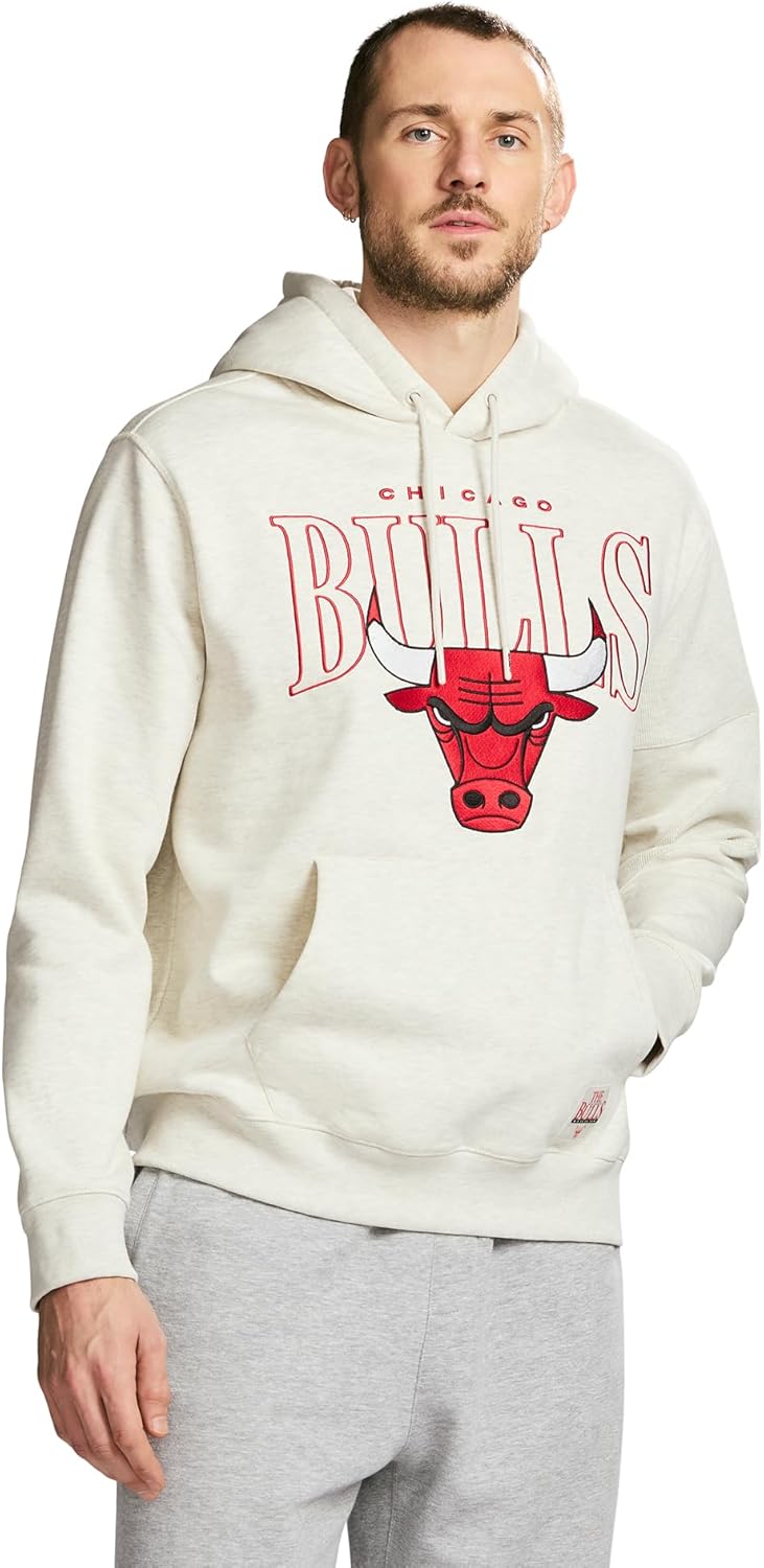 GAME 7 Men's X NBA Officially Licensed Long Sleeve Pullover Hoodie Fleece Sweatshirt