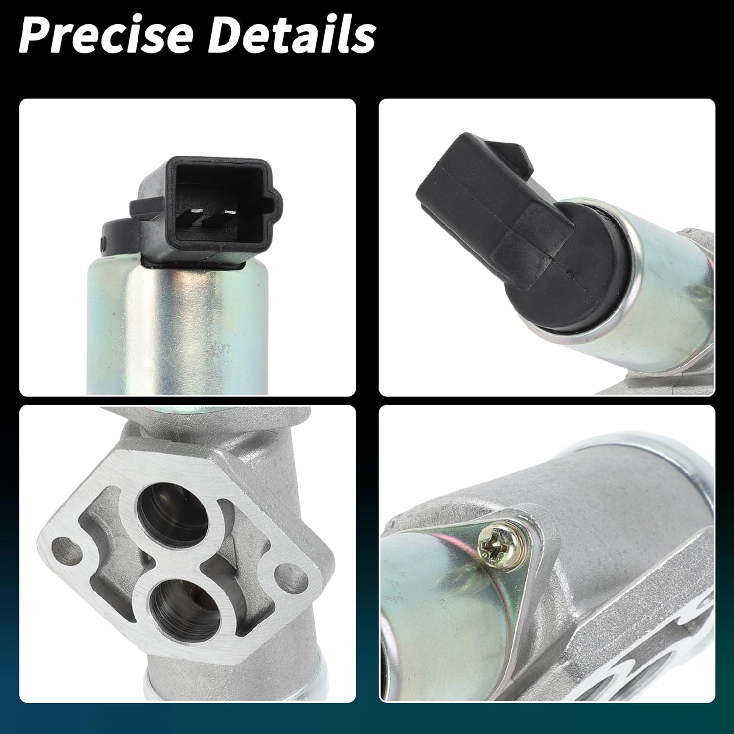 Idle Air Control Valve for Ford Explorer 1991-1994 Fuel Injection Idle Air Control Valve IAC W/Gasket for Ford for Ranger 1990-1995 No.E7TZ9F715A/E9TZ9F715BA