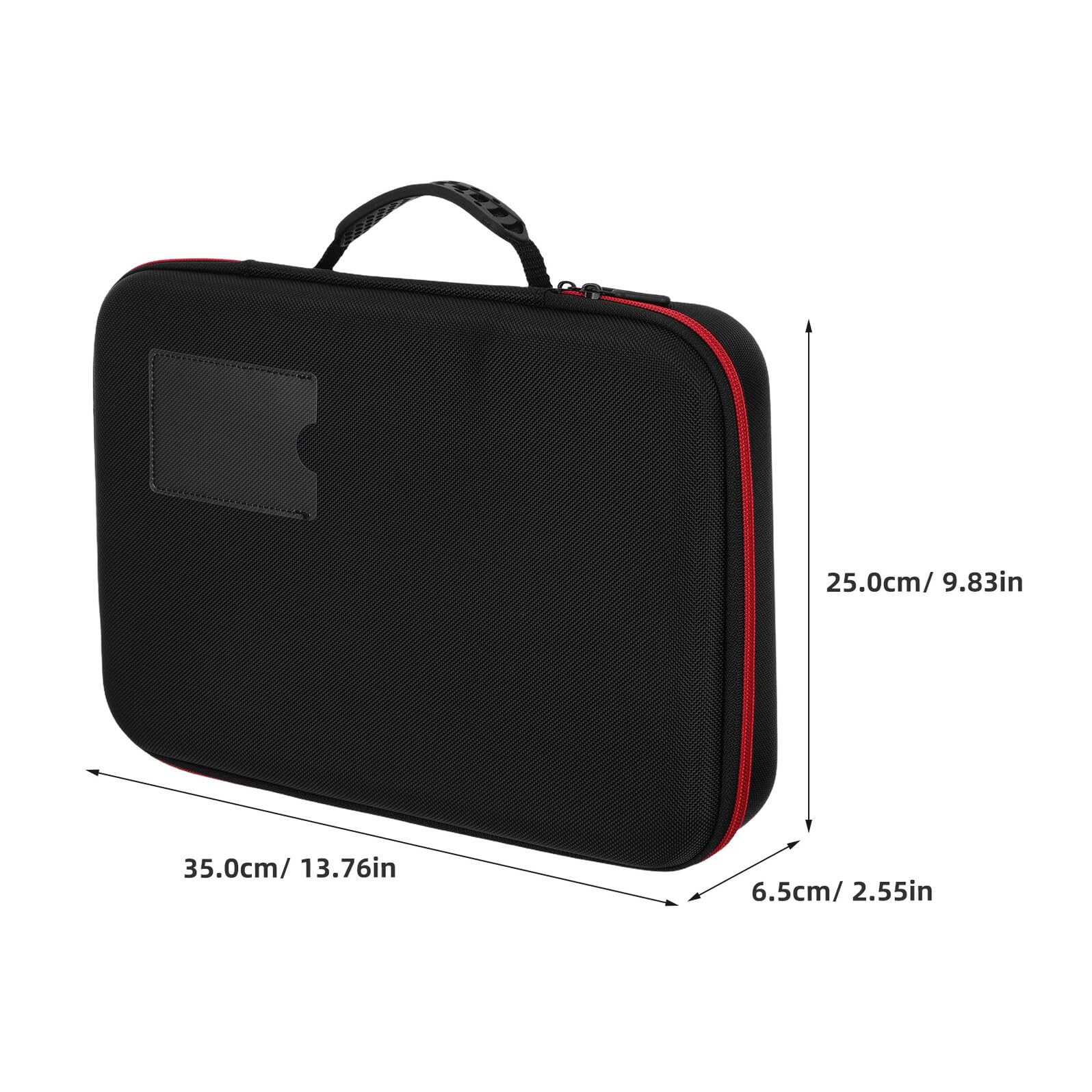 Custodia Porta Batterie in Eva Ignifuga Maniglia, Organizer Leggero e Anti-caduta per Batterie Aa Aaa Tipo 9v, Protezione Resistente per Uso Domestico e Viaggi