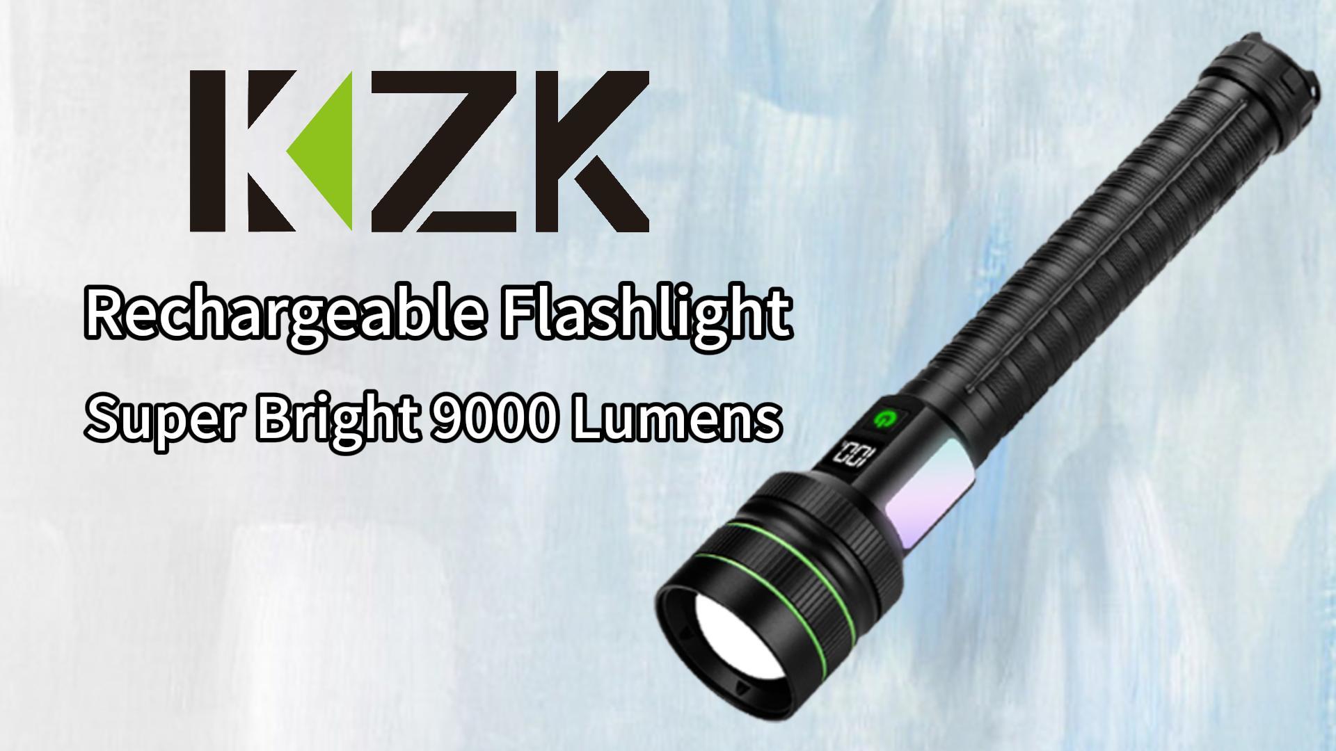 Watch KZK D6 flashlight on Amazon Live