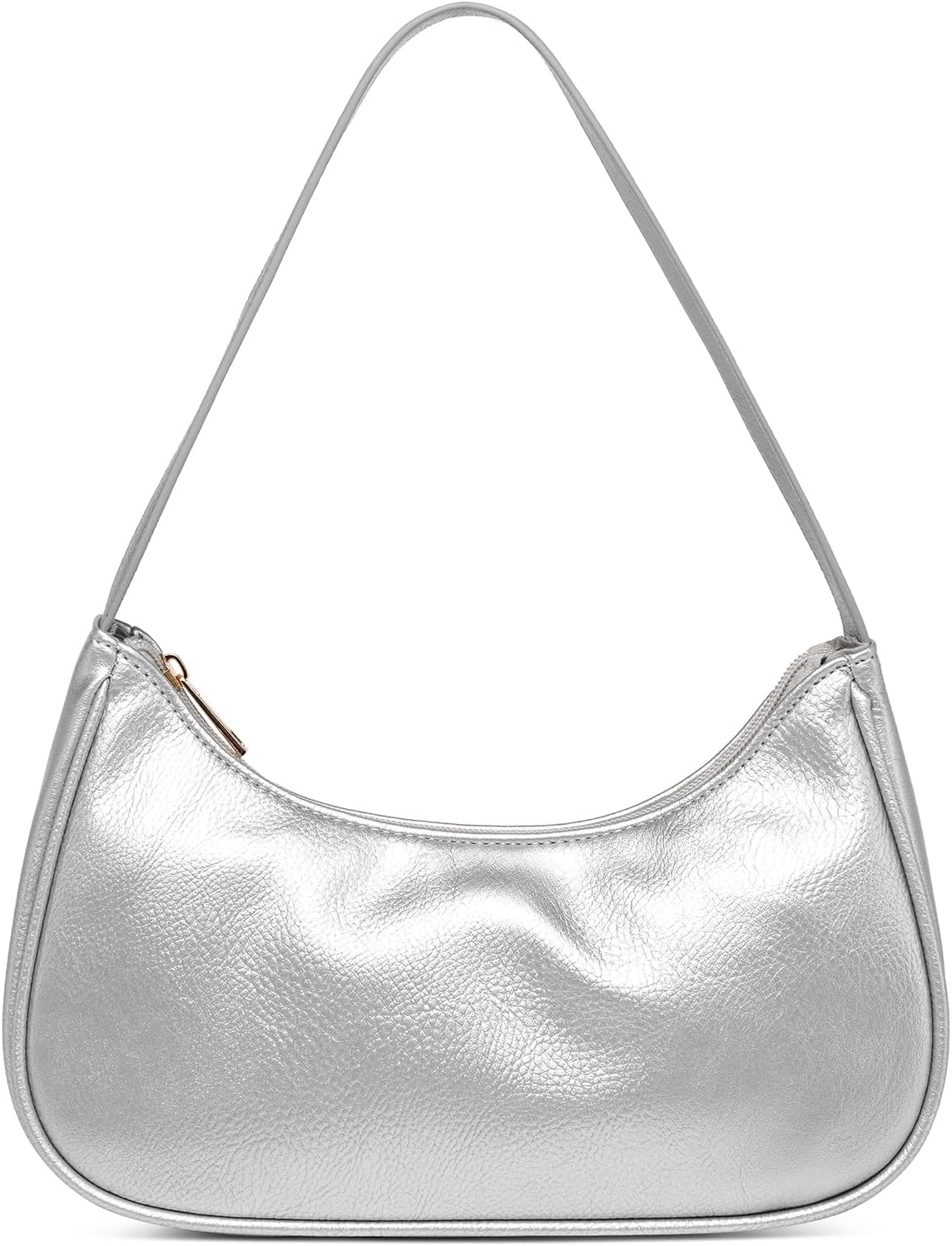 Afashor Shoulder Bags for Women Vegan Leather Hobo Sling Tote Handbag Retro Clutch Purse with Zipper Closure | Retro, with Zipper Closure