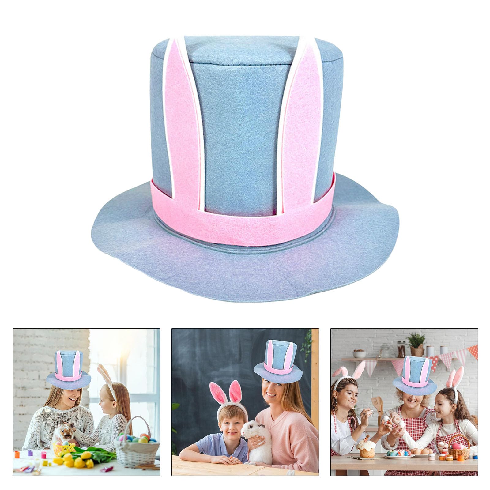 Cosplay Hat Bunnies Ear Party Hat For Women Men Spring Holiday Parties Halloween Cosplay Halloween Costume Accessories