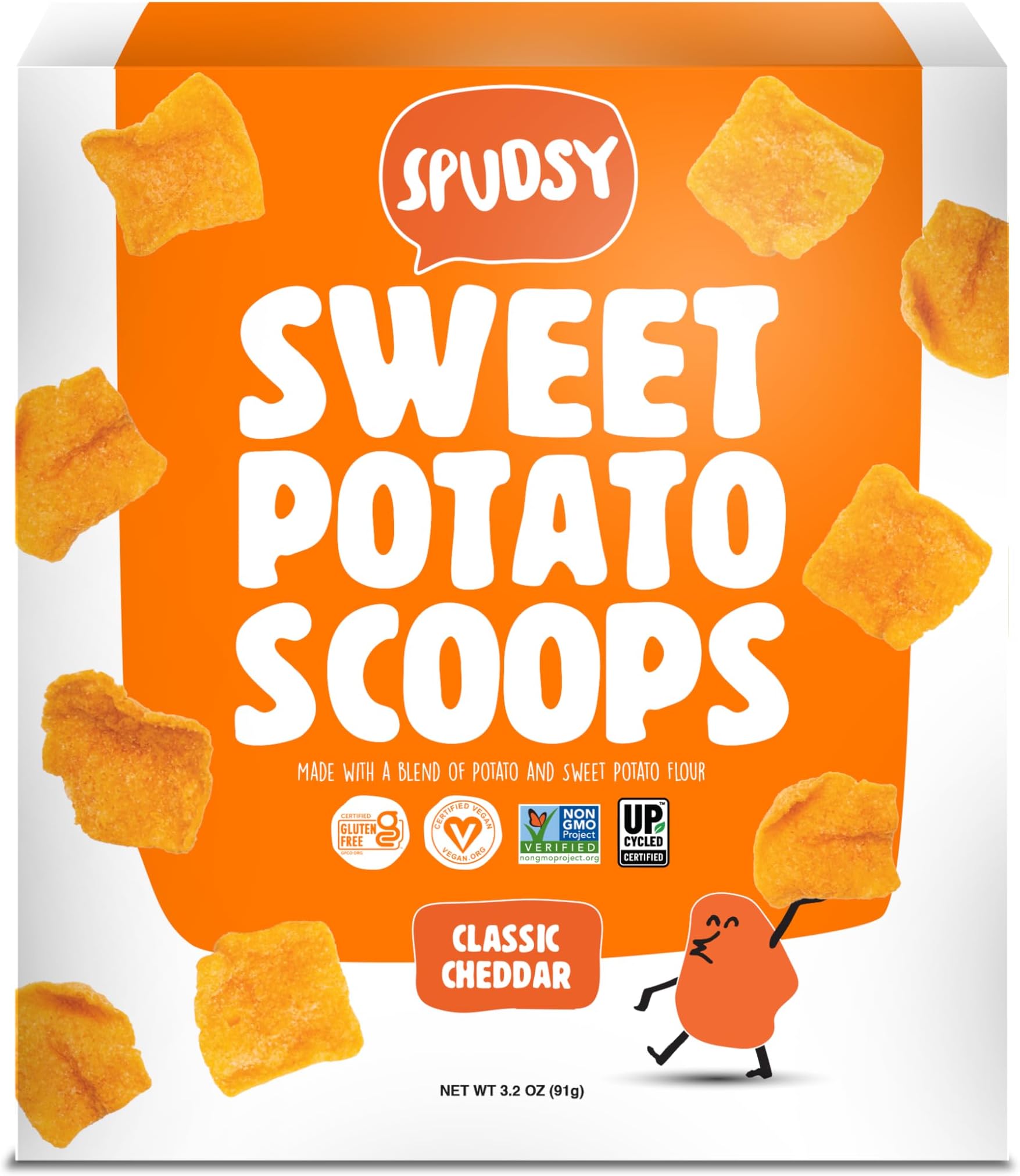 SWEET POTATO SCOOPS (Cheddar Cheese 2 Pack)