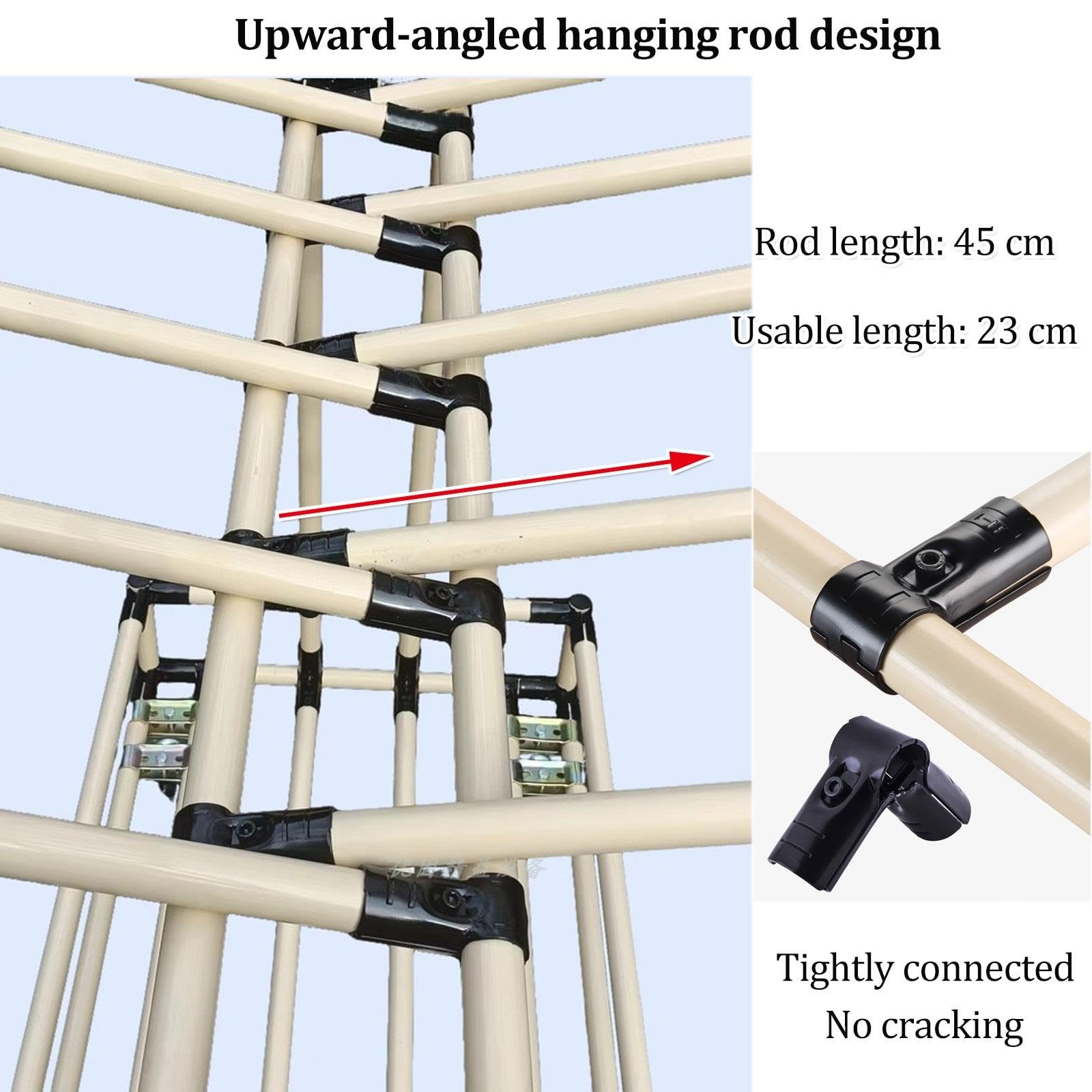 Dévidoir câbles robuste, support pour bobines fil avec barres de suspension