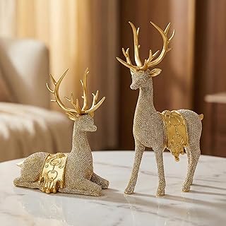 Deer Statues For Home Decor Picks collage image 1
