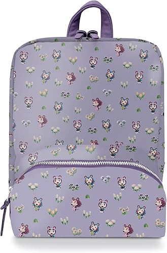 Vista 48 de Controller Gear Animal Crossing - Small Backpack Mini Bookbag Travel Bag for Console & Accessories - Rose Gold