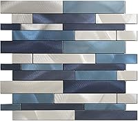 Vista 9 de weimeisc 10 hojas de azulejos despegar y pegar para salpicadero de cocina, azulejos de mosaico autoadhesivos, para pegar en tocadores de baño