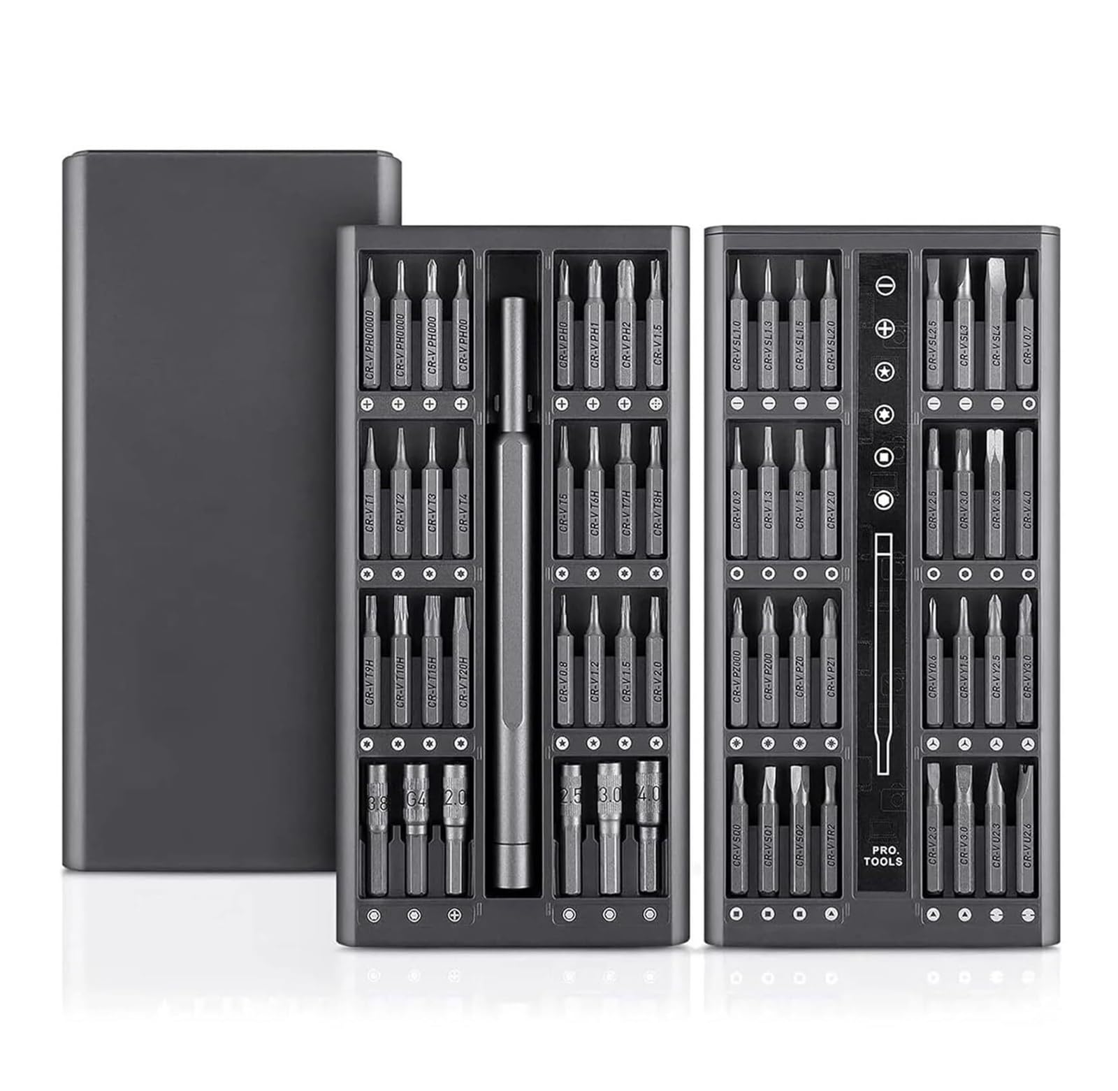 63-in-1 Precision Screwdriver Set – Magnetic, Phillips & Torx Bits – for Home & Professional Repair(63 in 1)