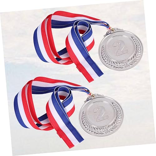 Miniatura 2 de GANAZONO 4 Pcs Competition Medal Award Sports Medals Award Medal Wheat Winner Medal Ears of Wheat Zinc Alloy