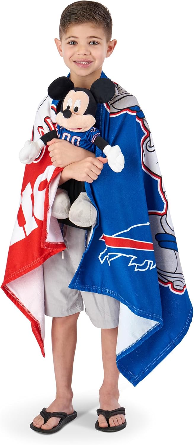 Northwest NFL Unisex-Adult Character Hugger Pillow and Beach Towel Set