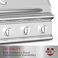 Vista 4 de Bull 96000 Power - Quemadores laterales de acero inoxidable