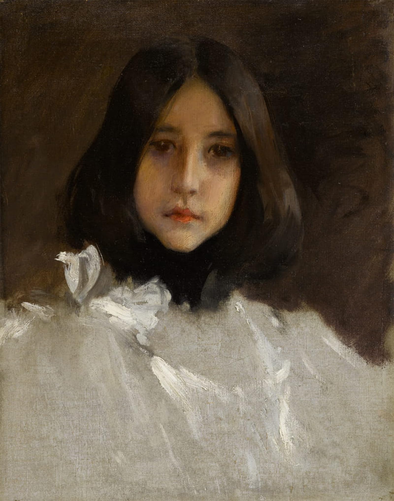 ARTXLXXBN Famous Print Painting Colorful Art Print the Artist's Daughter by William Merritt Canvas Art Decorations for Home Decor 60x90cm