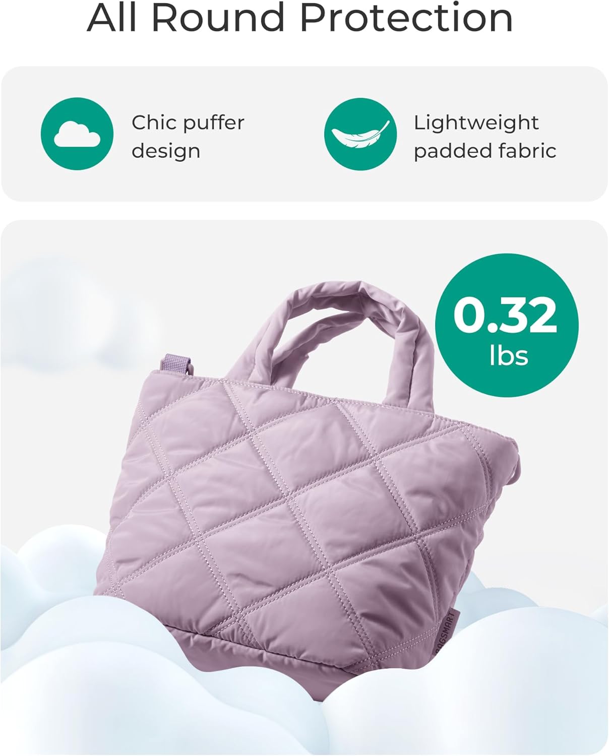 BAGSMART Crossbody Bags for Women, Small Crossbody Bag Cross Body Purse Mini Tote Travel Purse Shoulder Handbags Wallet - Image 7