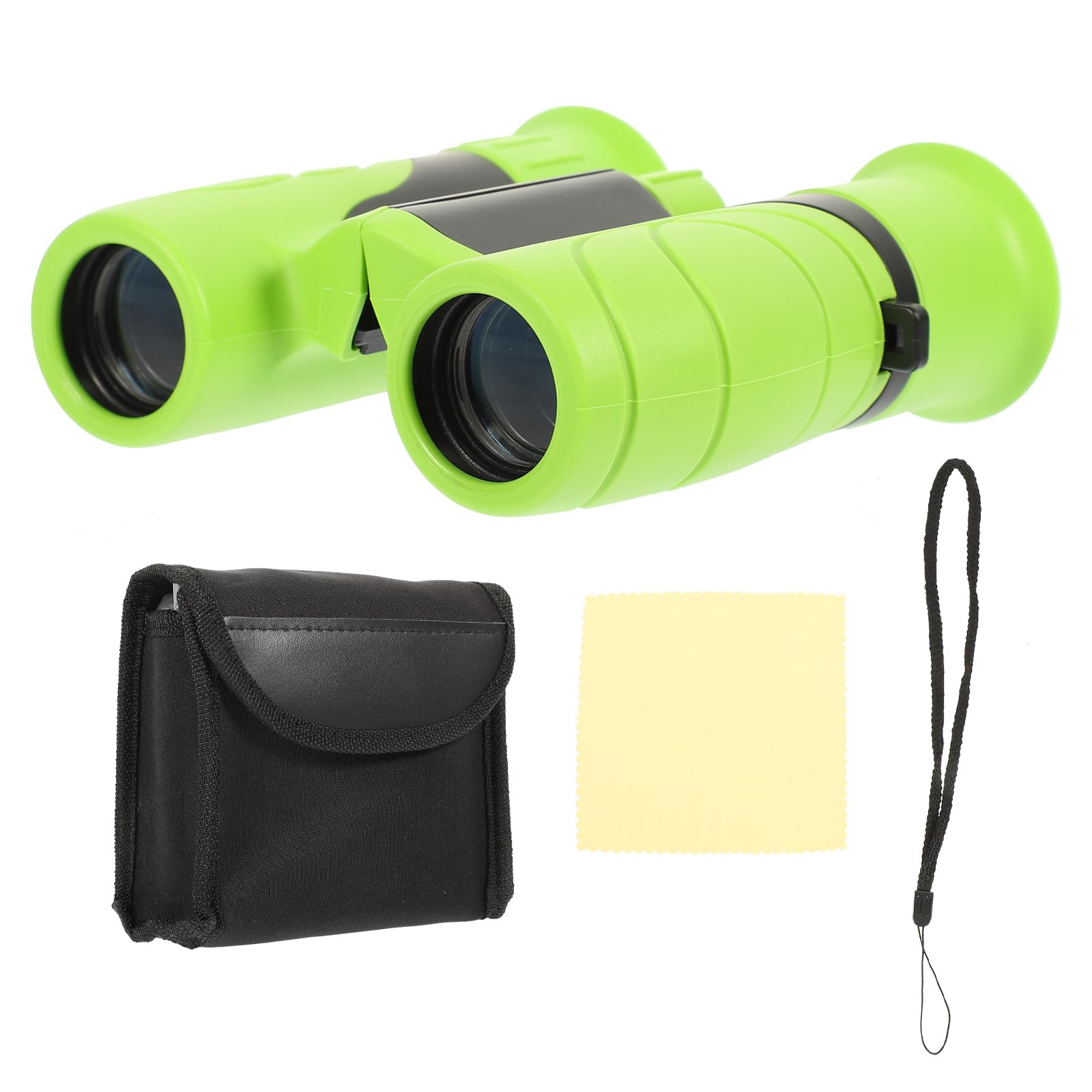 Binocolo per Bambini 10x22 Mini Compatto Portatile Verde