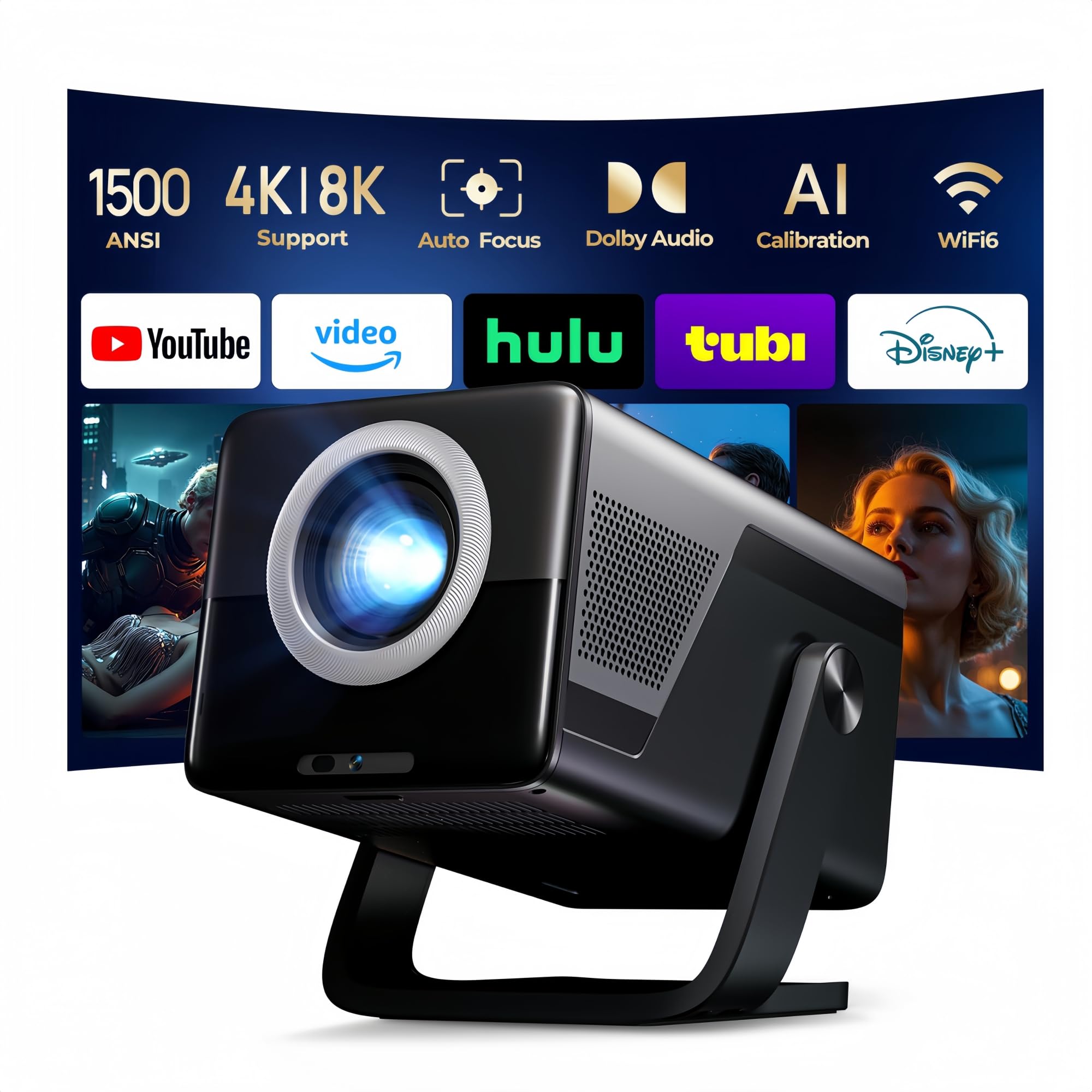 X7 1500 ANSI Smart Projector
