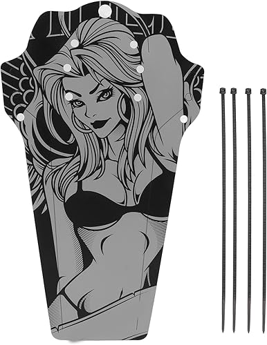 Miniatura 6 de YUYTE Mountain FENDERS Guardabarros delantero y trasero universal para descenso plegable (patrón de belleza)