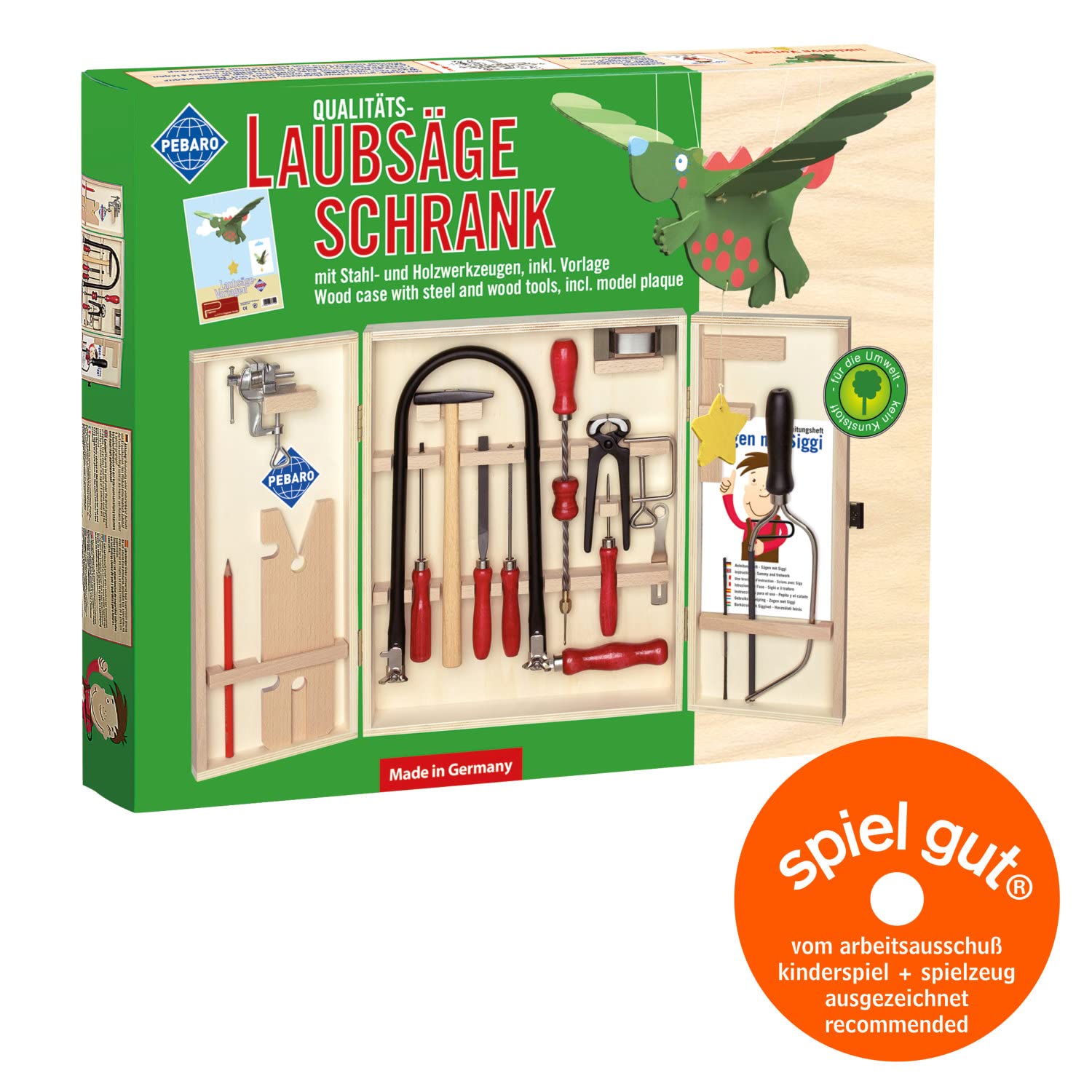 Bausch 401S - Set per intagliare Eco Friendly, 37 x 30 x 7 cm
