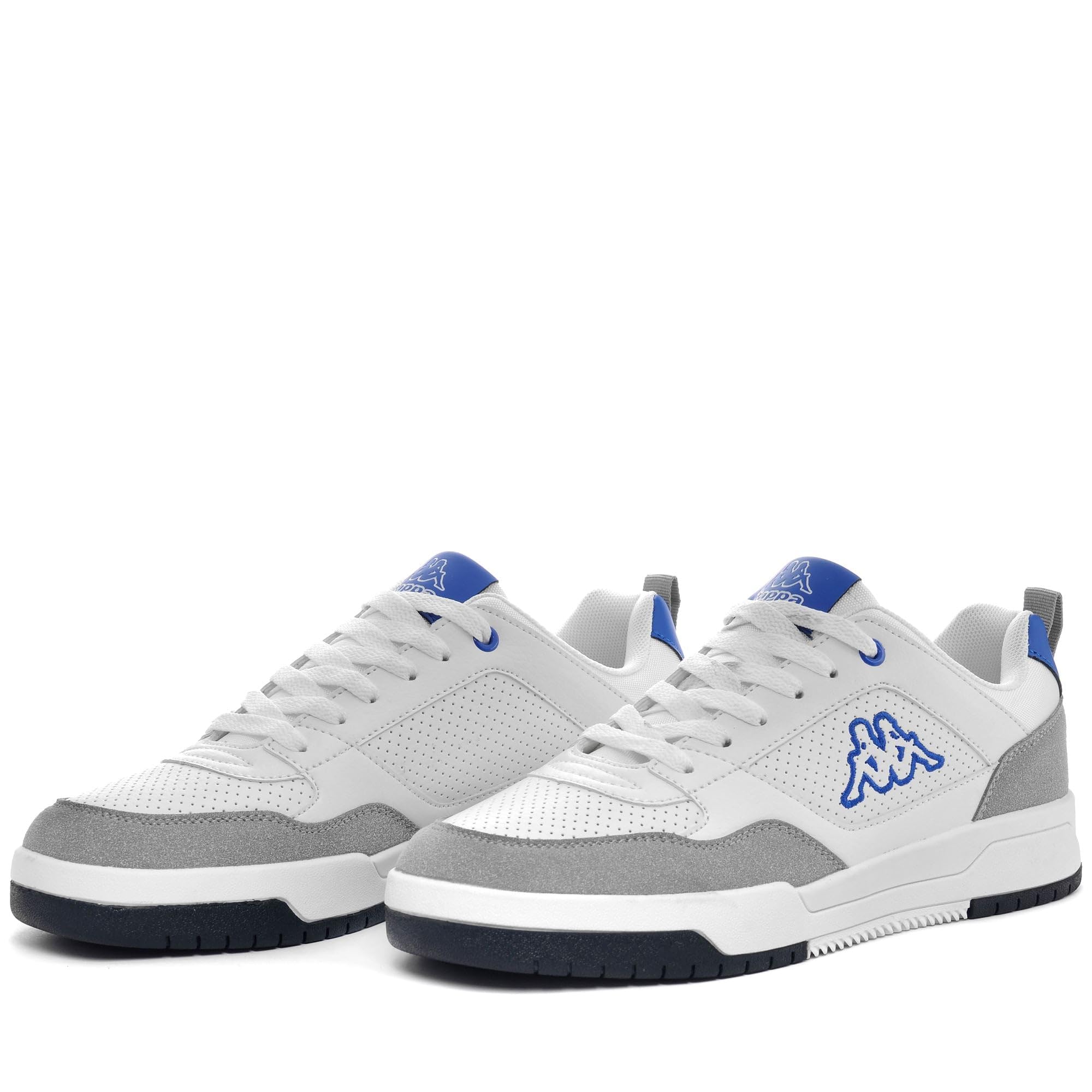 Kappa Mens Logo Manis Athletic Shoes, White Blue Sapphire, 11 UK