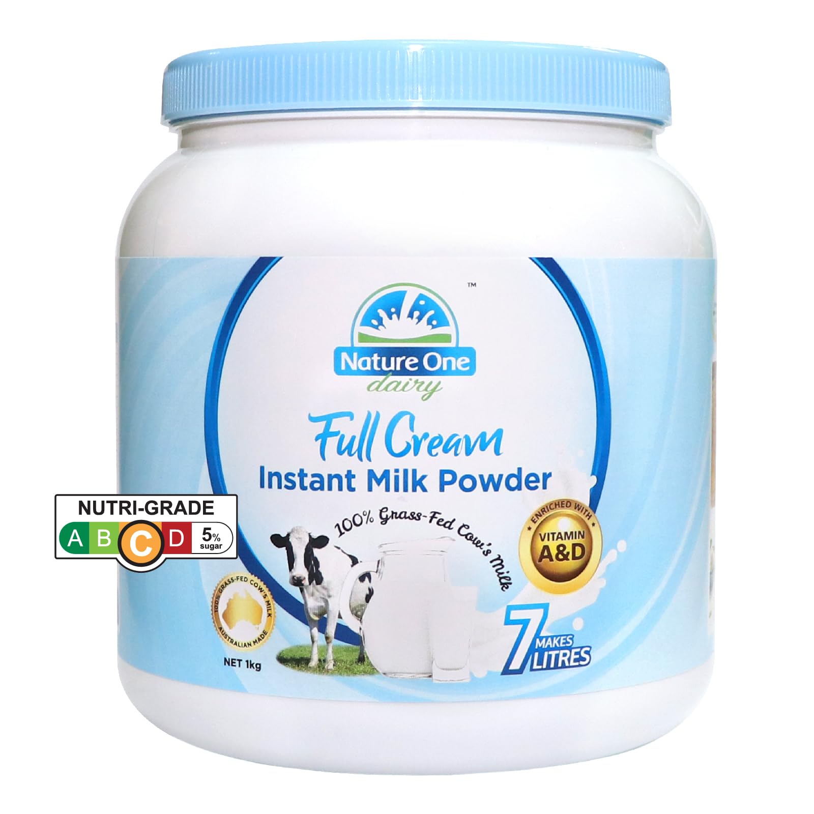 Instant Full Cream Milk Powder -Source of Protein -Quick, easy and convenient -Loaded with Vitamins A and D -Rich and Creamy Australia milk, 1KG