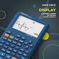 Vista 6 de TOVO Scientific Calculator with Graphic Functions for Students, Graphing Calculators with Multiple Modes for High School or College Courses