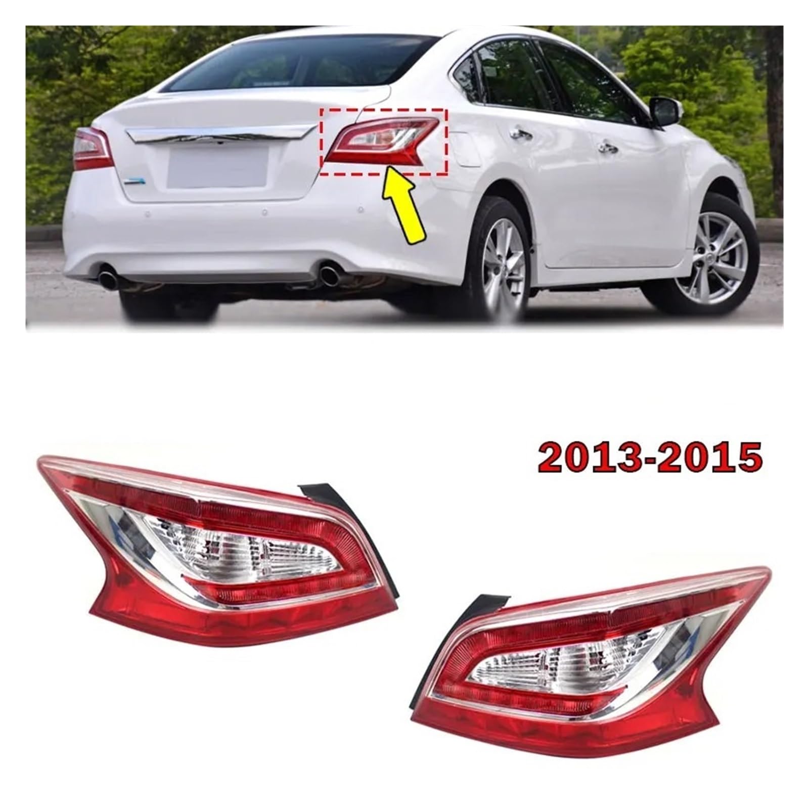 Amazon | 車のテールライト日産ティアナアルティマ L33 2013 2014 2015