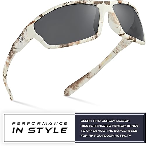 Miniatura 275 de Nitrogen - Gafas de sol deportivas polarizadas envolventes para hombre y mujer, UV400, para conducir, pescar, correr, andar en bicicleta, gafas