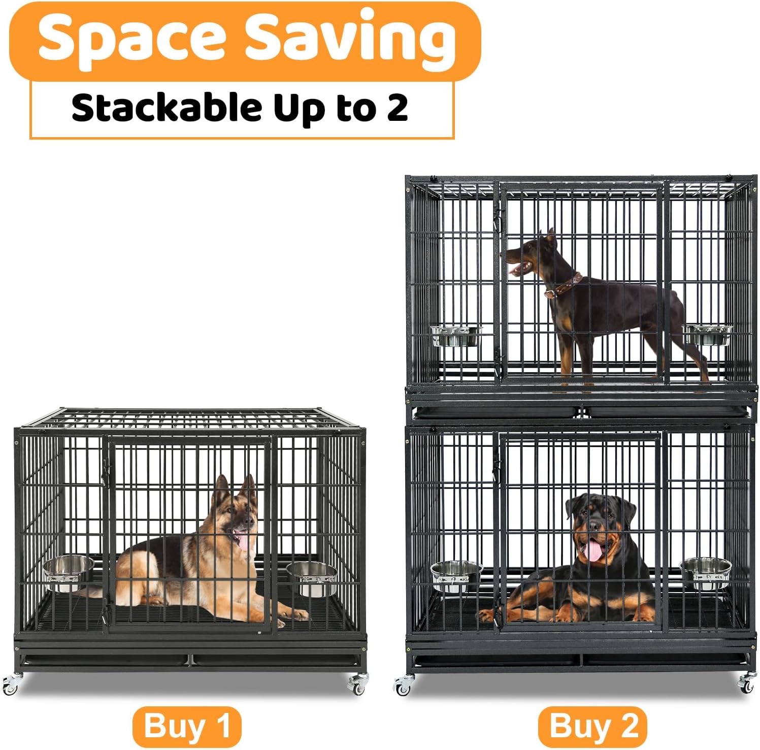 Ultimate Review: Homey Pet 48" Indestructible Dog Crate for Large Anxiety-Prone Dogs