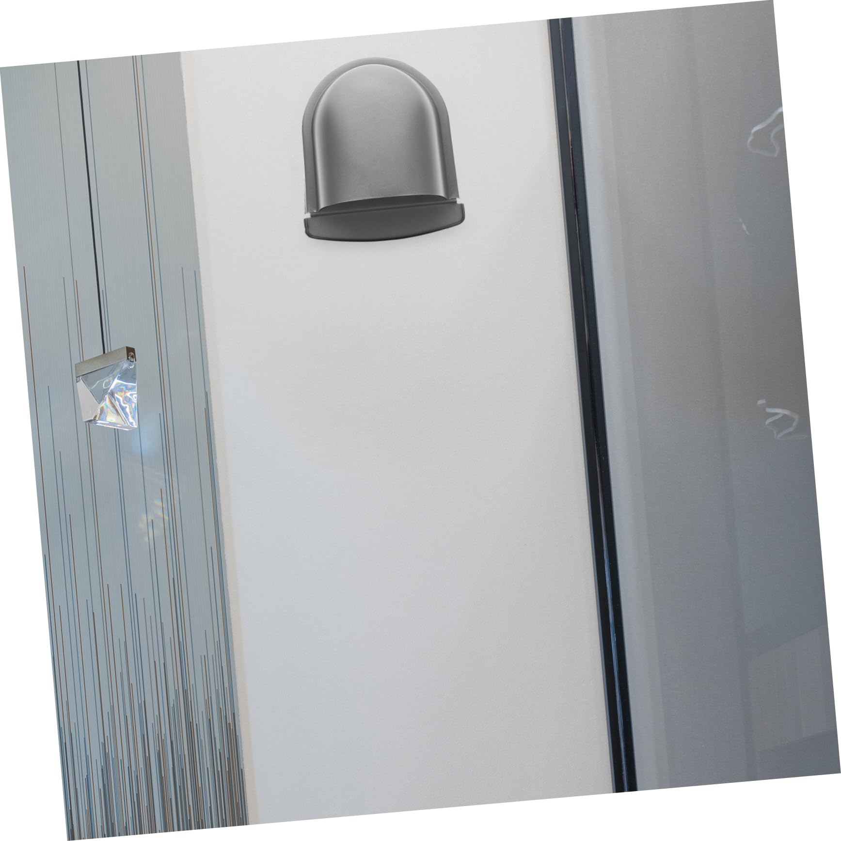 SHINEOFI 2 Stück Ventilationsgitter mit Regenhaube für Außenwand Wetterfeste Abluftabdeckung für Küchen und Badezimmerbelüftung Installieren Schützt und Verbessert Ihrer