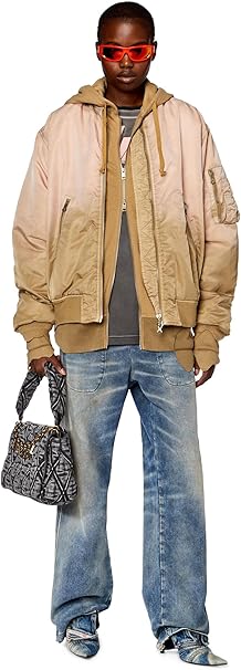 M DIESEL ナイロンシャーリングタイトブルゾン M DIESEL ナイロンシャーリングタイトブルゾン M DIESEL