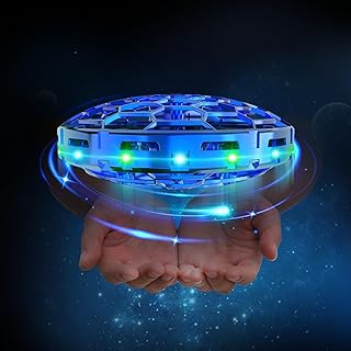 Flying Drone for Kids, 360° Hands Free Motion Sensors Mini UFO Helicopter with LED Light - Cool Toy Gift for 6+ Boys & Girls