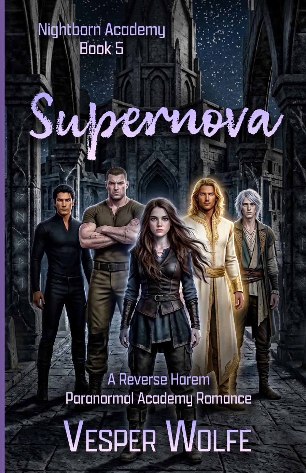 Supernova: A Reverse Harem Paranormal Academy Romance (Nightborn Academy)