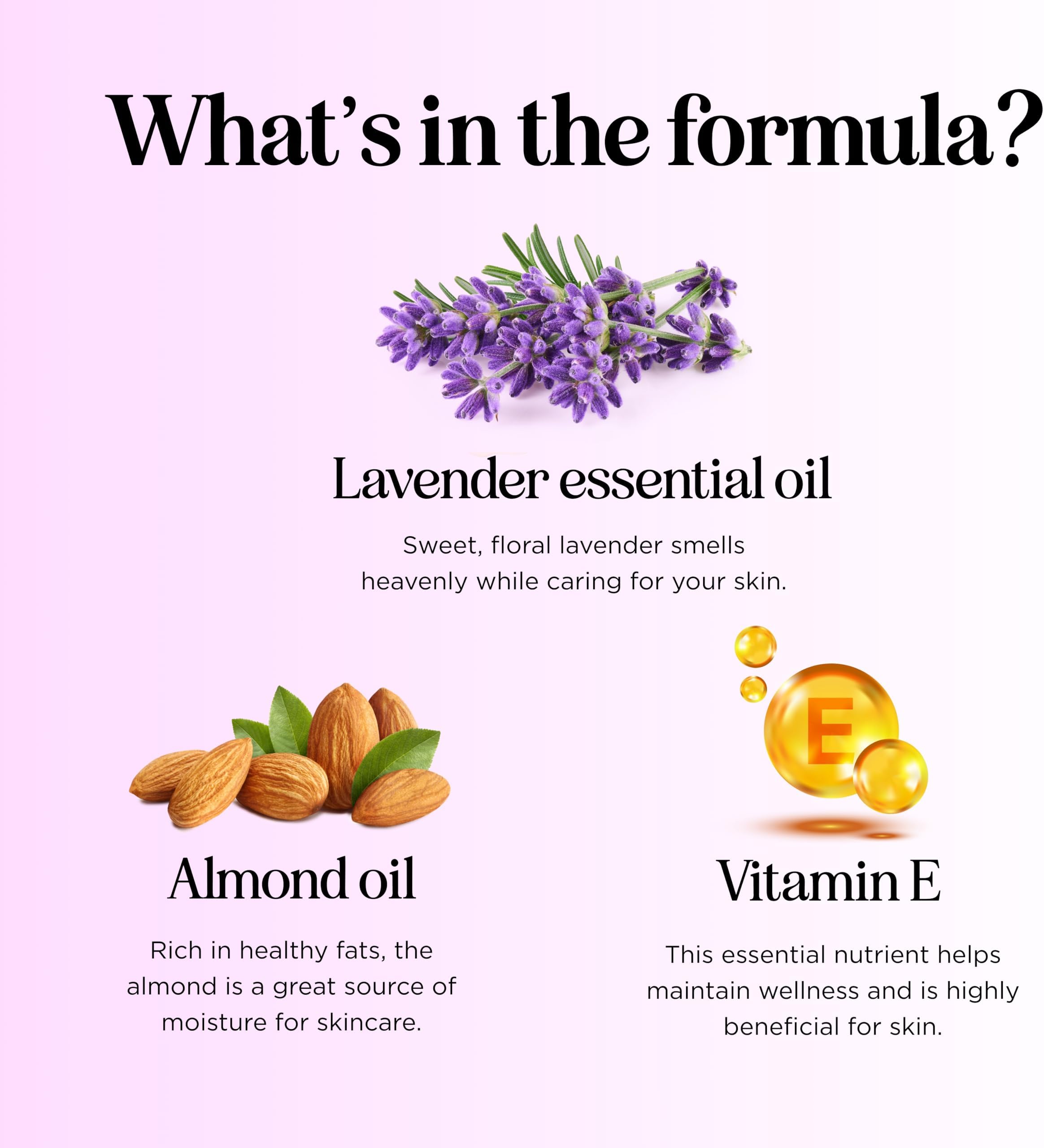 Lavender Massage Oil for Couples Relaxation - Non Greasy Non Staining Irresistibly Silky Full Body Massage Oil for Massage Therapy with Lavender Essential Oil - Therapeutic Grade Non GMO and Vegan
