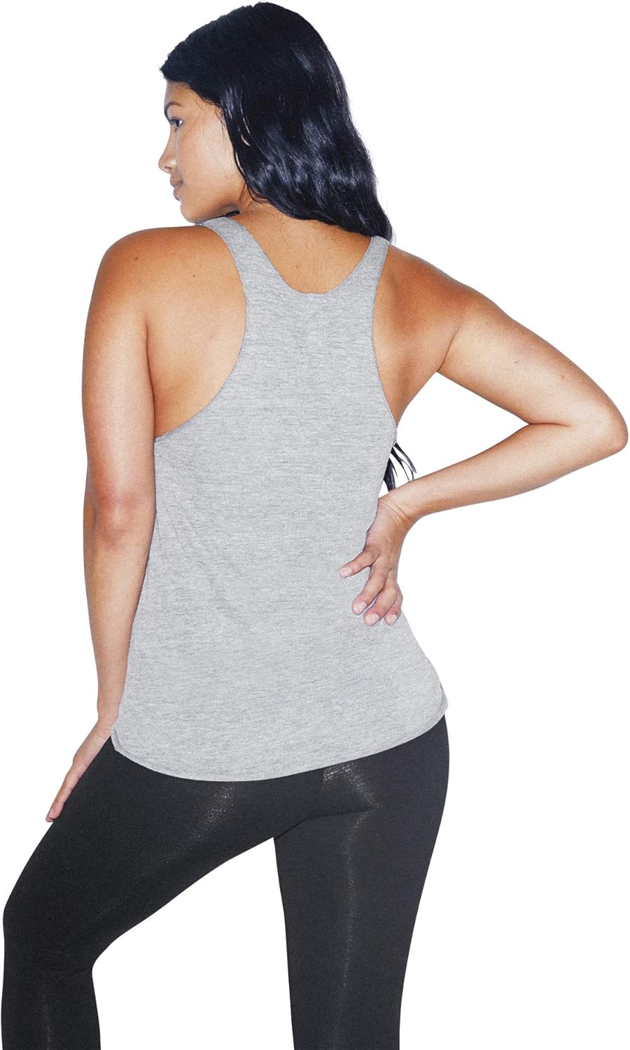 American Apparel Women's Tri-Blend Sleeveless Racerback Tank: Clothing