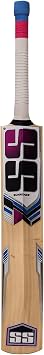 SS Slogger Kashmir Willow Cricket Bat with Bat Cover