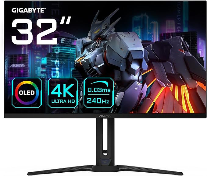 الرئيسية Gigabyte AORUS FO32U2 4K OLED 32" 240Hz 0.3ms