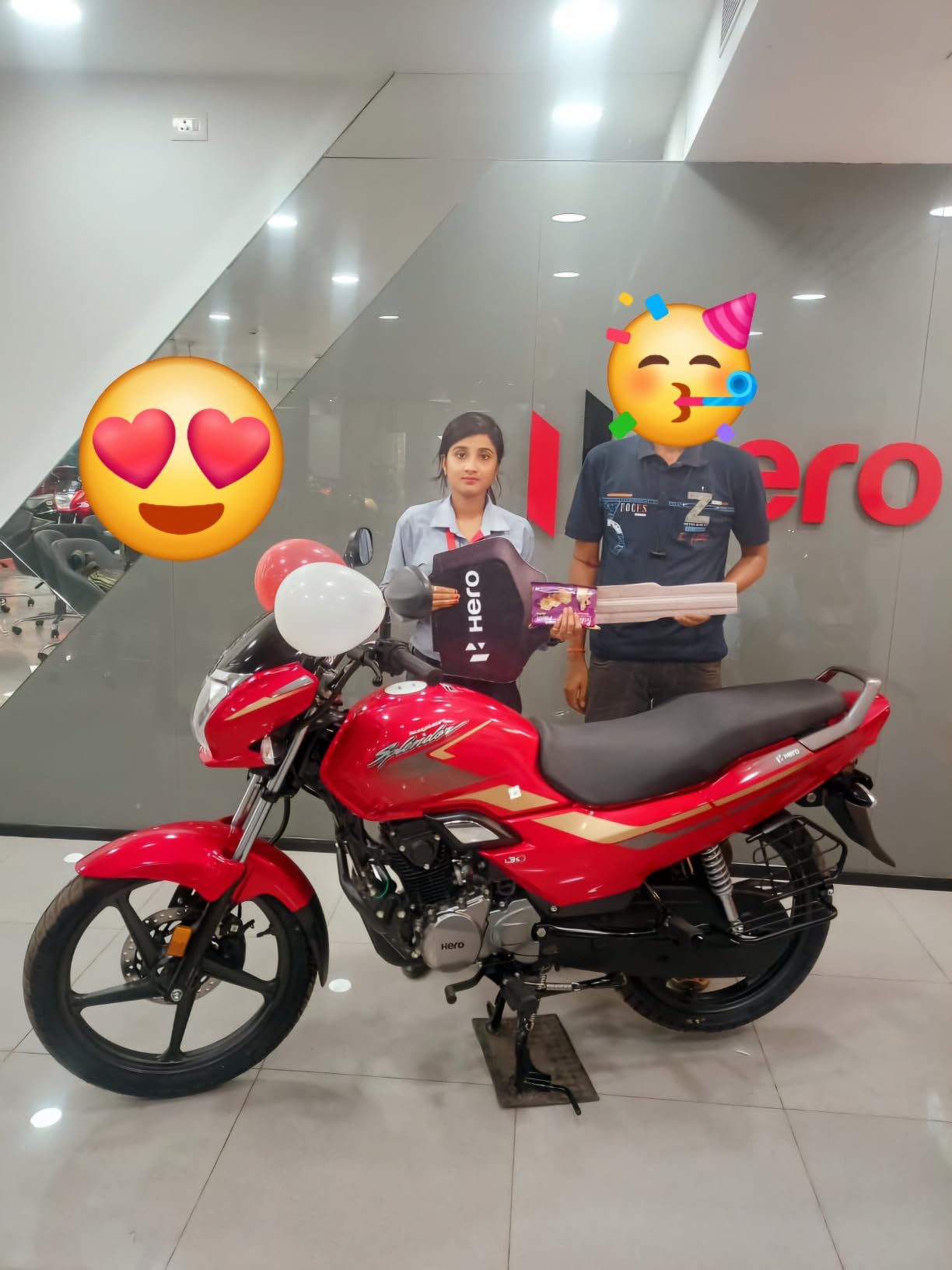 Hero Super Splendor (Drum) Bike Black And Accent Booking for Ex ...