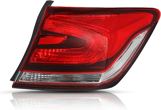 TUSDAR Outer LED Tail Light Assembly Compatible with 2013-2015 Honda Civic Sedan Taillights Rear Tail Lamp Brake Light,RH