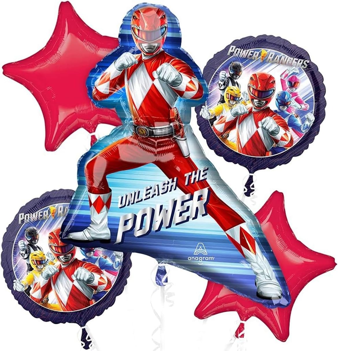 Power Rangers Bouquet of Balloons