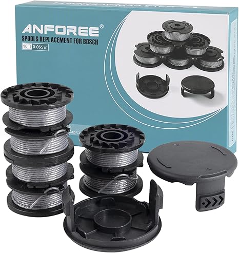 CDIYTOOL Fadentrimmer Ersatzspulen - 12 Spulen 1,65mm Für Worx Rasentrimmer