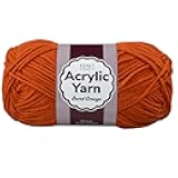 Craft County Medium 4 Acrylic Yarn – 200 Yards of Super Vibrant Yarn for Blankets, Scarves, Hats, & More!