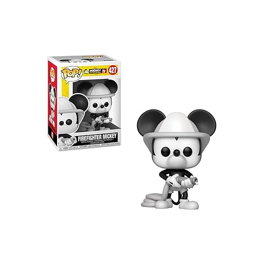 En Oferta Funko Pop Disney: Mickey'S 90Th - Firefighter Mickey Collectible Figure, Multicolor