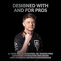 Vista 2 de Logitech Ratón inalámbrico para juegos G 910-005270 Pro con rendimiento de grado eSports