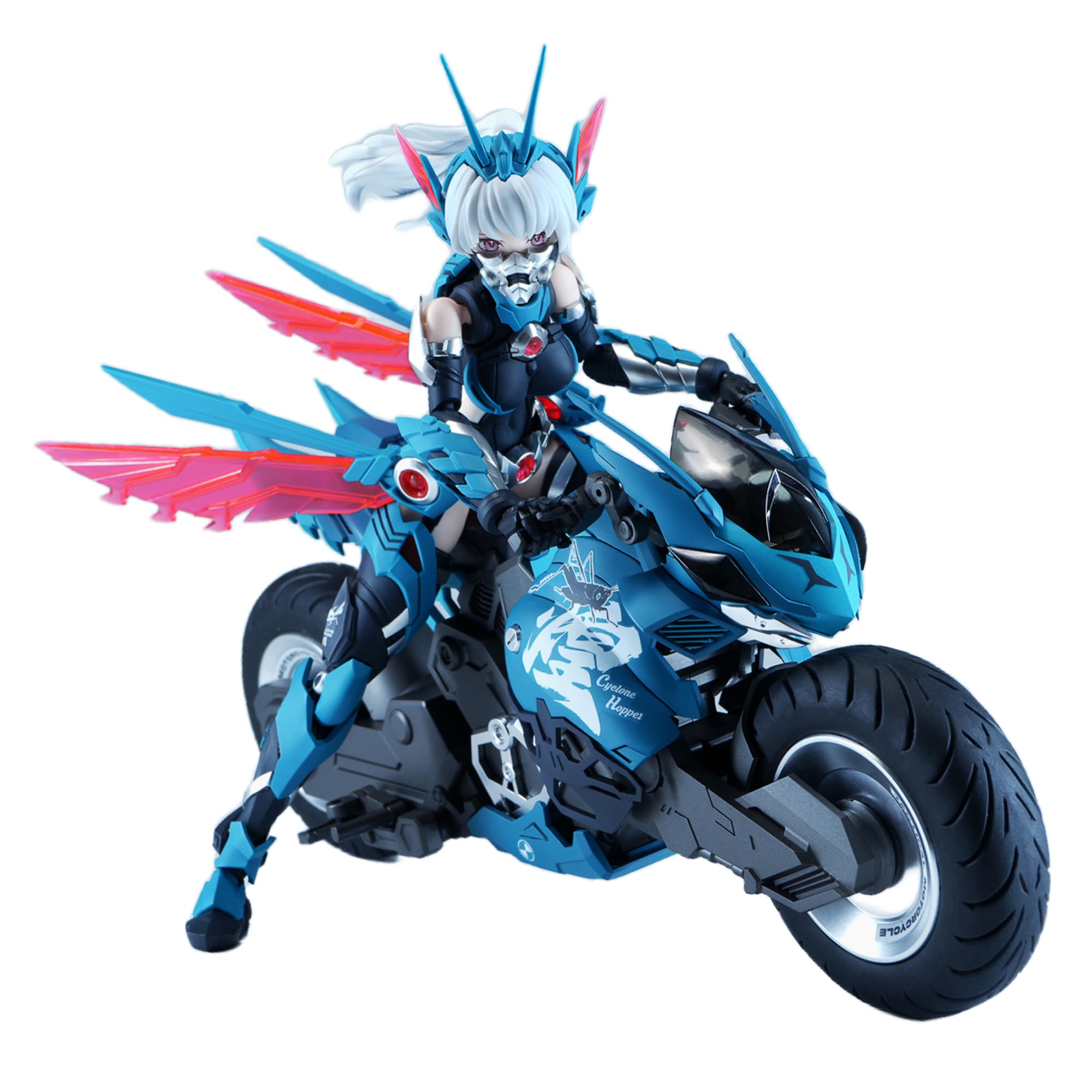 TOYVERSE Nuke Matrix 1/12 Kit di Modello Figura, Ragazze Fantasy della Foresta Cyber, Cyclone Hopper YIP Fung SIM, Personaggio Modello con Articolazioni Mobili, 15 Anni e Più