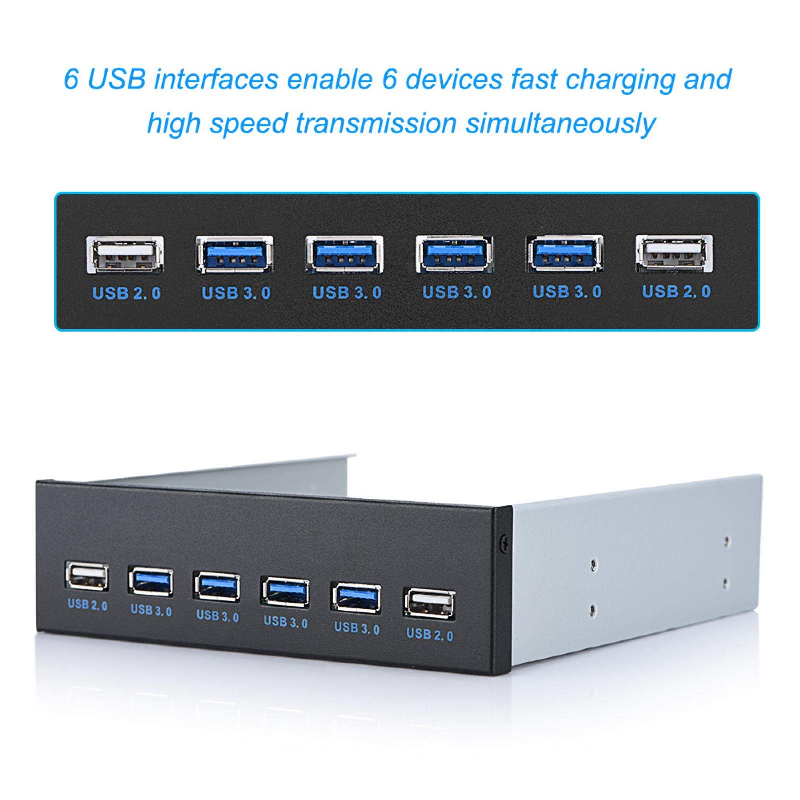 Front Panel Usb Hub 2pcs 3.5 Inch Floppy Bay 4 Ports USB 2.0 Hub USB2.0 ...