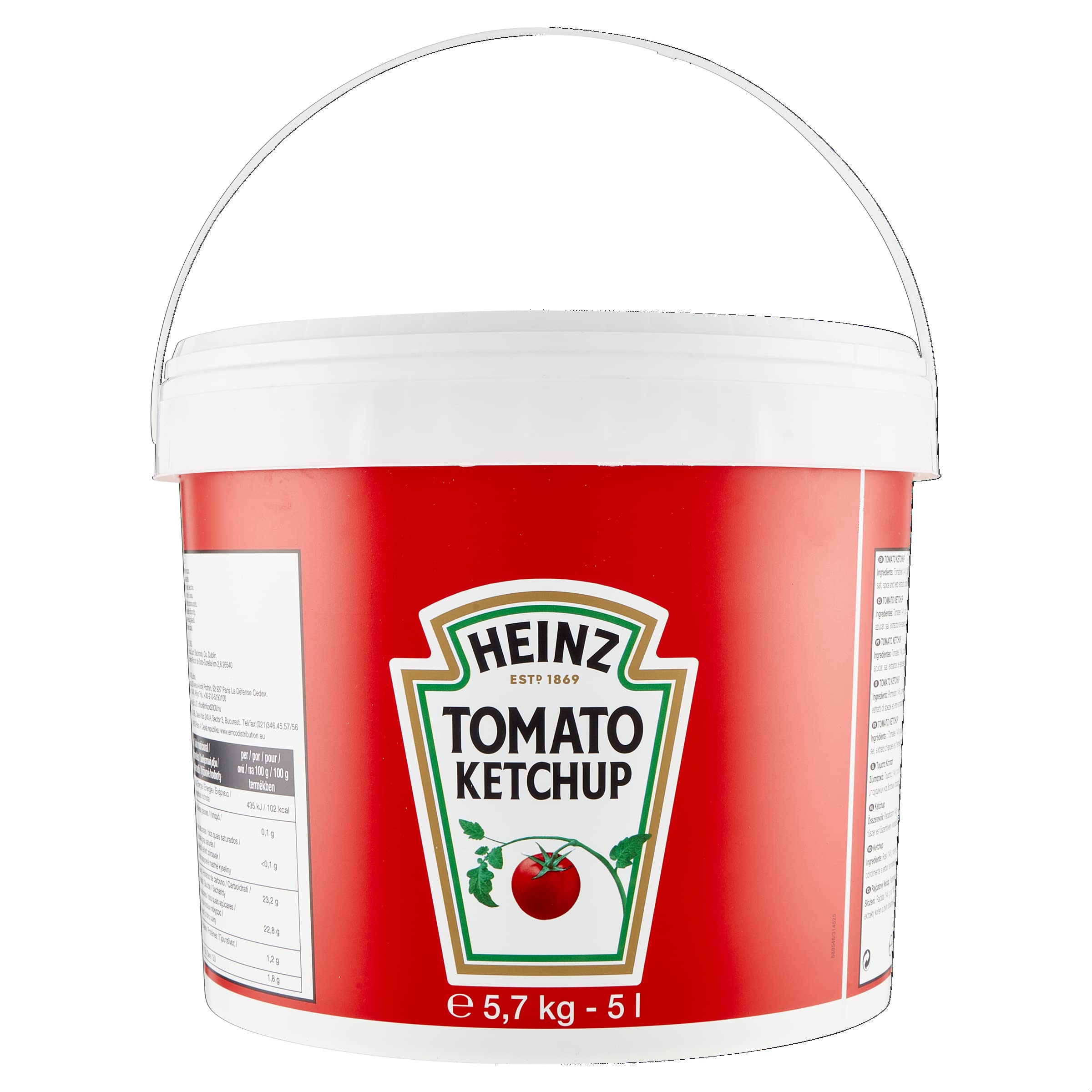 Heinz Tomate Ketchup Pail 5 litres